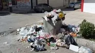 تخلیه زباله مقابل ساختمان‌های دولتی در فرانسه