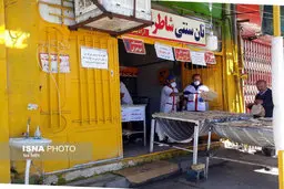 اقدام جالب یک نانوایی در یاسوج برای مقابله با کرونا