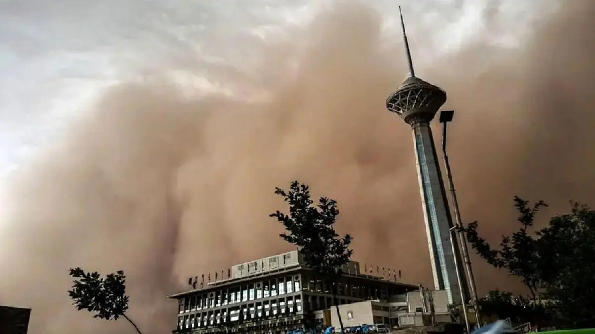 هشدار وزش باد شدید در تهران به مدت چهار روز