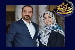 اولین واکنش نیما کرمی به بغل کردن همسرش