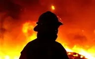 آتش سوزی یک واحد تصفیه روغن در ناحیه چرم سازی شهرستان بوئین زهرا | آتش سوزی مهار شد + ویدئو