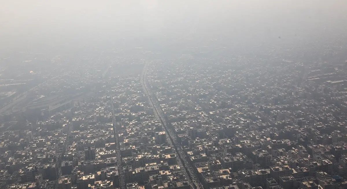 شاخص آلودگی هوای برخی مناطق تهران ۱۷۳ و ناسالم برای همه گروه‌های جامعه است