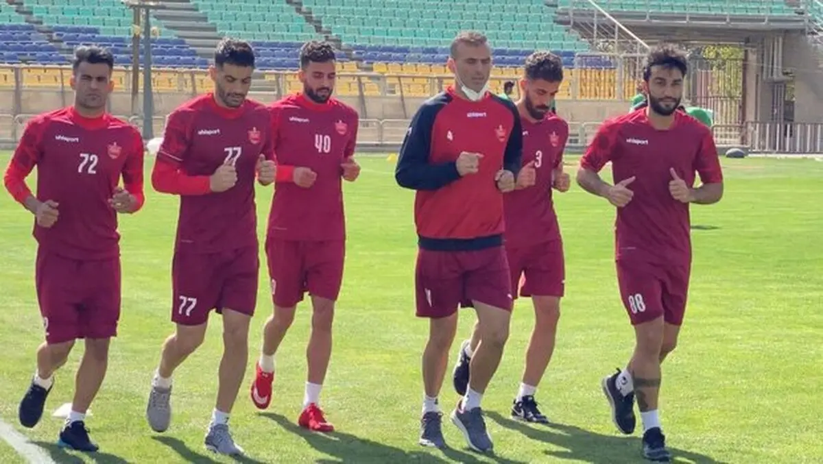 پرسپولیس به جای ریاض در تهران تمرین می کند