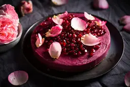 وقتی آهنگ آخ تو شب یلدای منی پخش شد این کیک انار رو بیار وسط! | طرز تهیه کیک انار یلدایی +ویدئو