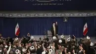 دیدار هزاران نفر از مردم قم با حضرت آیت الله خامنه‌ای