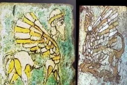 
۴۹ قطعه آجر لعاب‌دار ۲۸۰۰ساله از سوئیس به ایران بازگردانده شد
