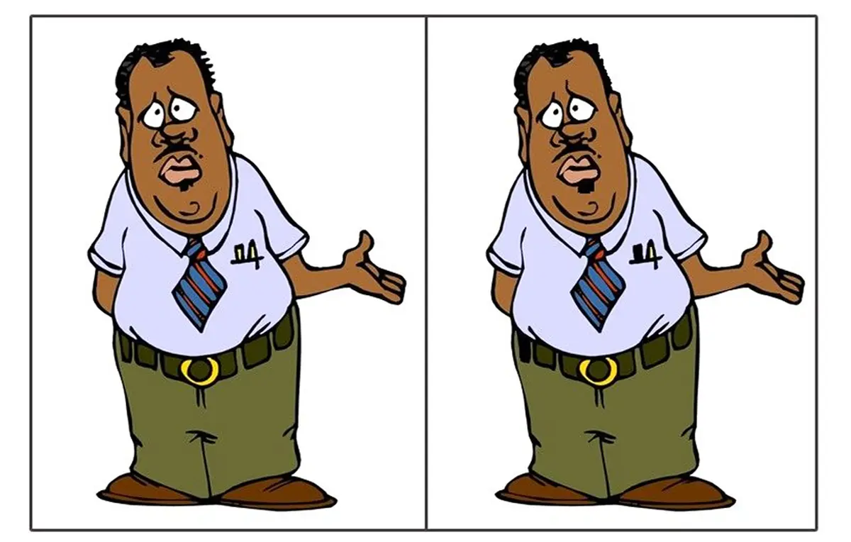 باهوش ها جواب دهند | 6 اختلاف میان این دو تصویر را پیدا کنید + جواب
