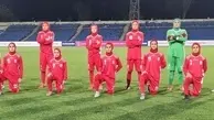 تساوی تیم ملی فوتبال بانوان ایران مقابل ازبکستان