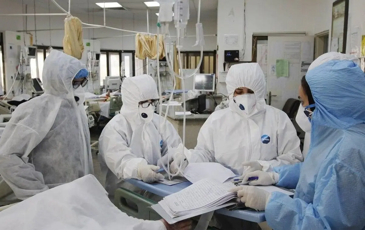 کرونا| پر شدن ۲۹۱۲ تخت ICU