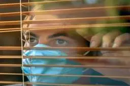 وضعیت عجیب و غریب یک مردکرونایی