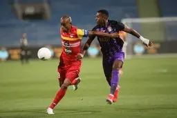 شیمبا بهترین بازیکن دیدار فولاد و العین