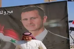 شادی سوری ها پس از انتخاب بشاراسد به عنوان رئیس جمهور| لبنانی ها و سوری ها شاد از پیروزی بشاراسد+تصاویر