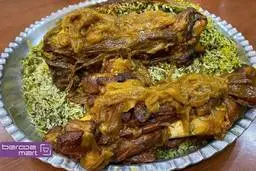 شب عید غذا سبزی پلو با گردن و تهدیگ کته درست کن! | طرز تهیه سبزی پلو با گردن و تهدیگ کته +ویدیو