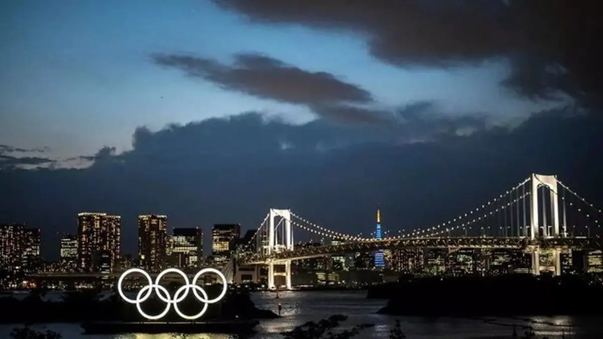 حاشیه مراسم رونمایی از سرود کاروان المپیک|طوفان همه‌ چیز را خراب کرد