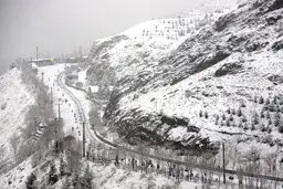 جاده چالوس بسته شد | از مسیر جایگزین استفاده کنید