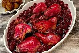 طعم ترش و شیرین تابستان در بشقاب شما با مرغ آلبالویی! | طرز تهیه مرغ آلبالویی +ویدیو