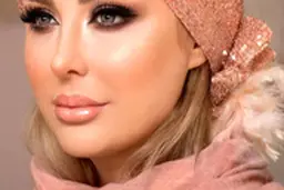 عکس جدید نیوشا ضیغمی با آرایش خیلی غلیظ