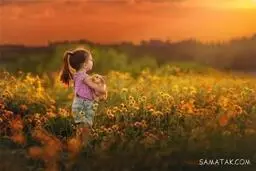 زیبایی افسانه‌ای دختر بچه عشایر کوچ رو جنجالی شد+تصویر 