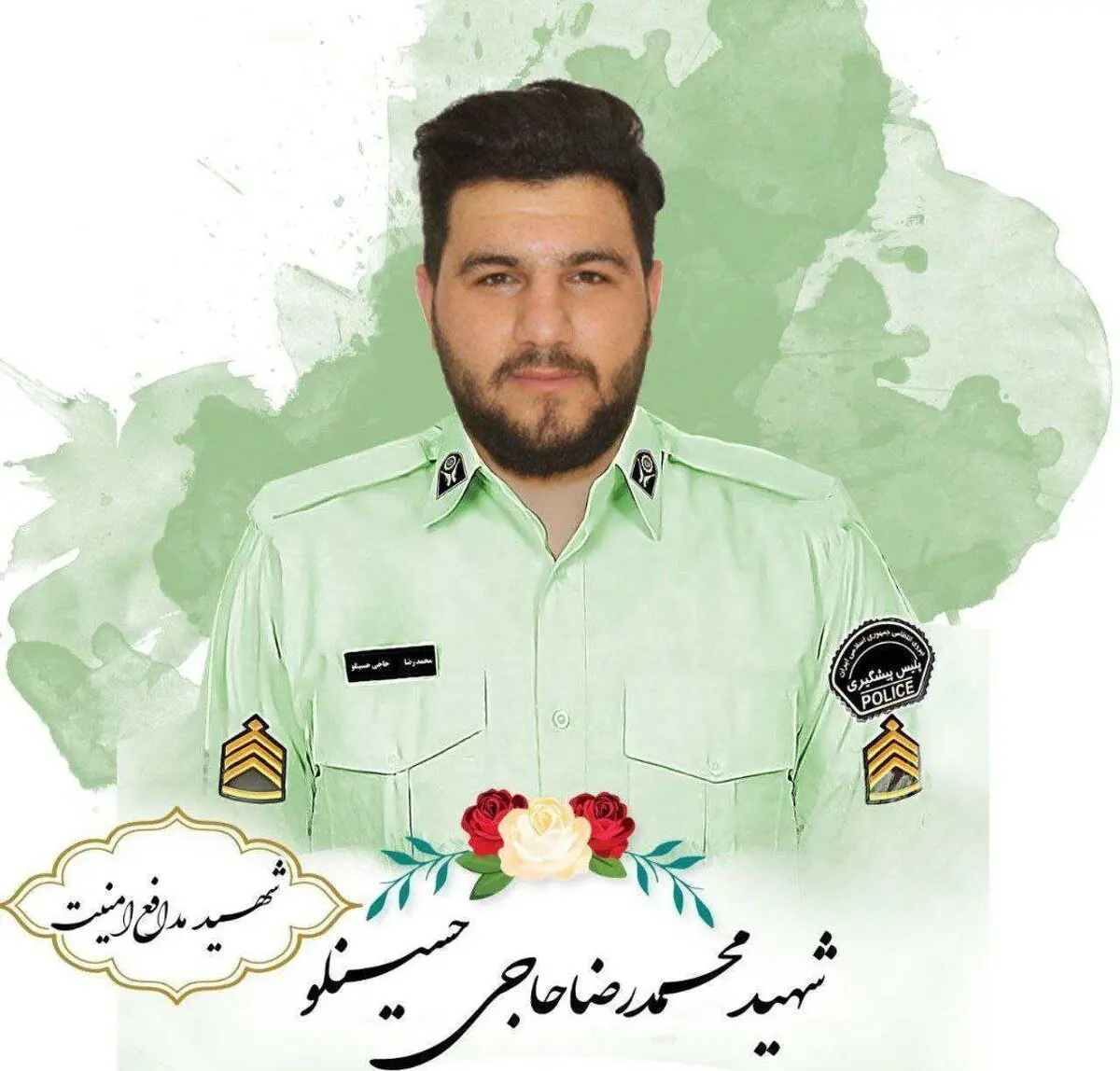 یک مامور پلیس در پی دستگیری سارقان مناطق زلزله زده خوی به شهادت رسید