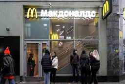 مک دونالد، استارباکس و کوکاکولا روسیه را ترک کردند