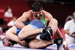 قهرمانی عموزاد، امامی و محمدیان در انتخابی تیم ملی کشتی آزاد