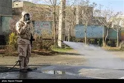 رزمایش ارتش و سپاه برای مقابله با کرونا - سنندج 