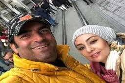 سلفی یکتا ناصر و منوچهر هادی در کنار نقی پایتخت+ویدئو