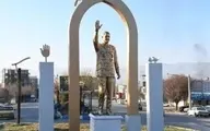 بازداشت متهم به آتش زدن مجسمه سردار سلیمانی در یاسوج