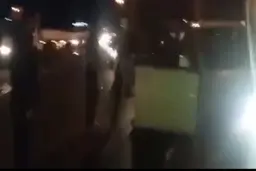 لحظه دستگیری مهدی گاوزن از ارازل مازندران در اتوبان قم + ویدئو