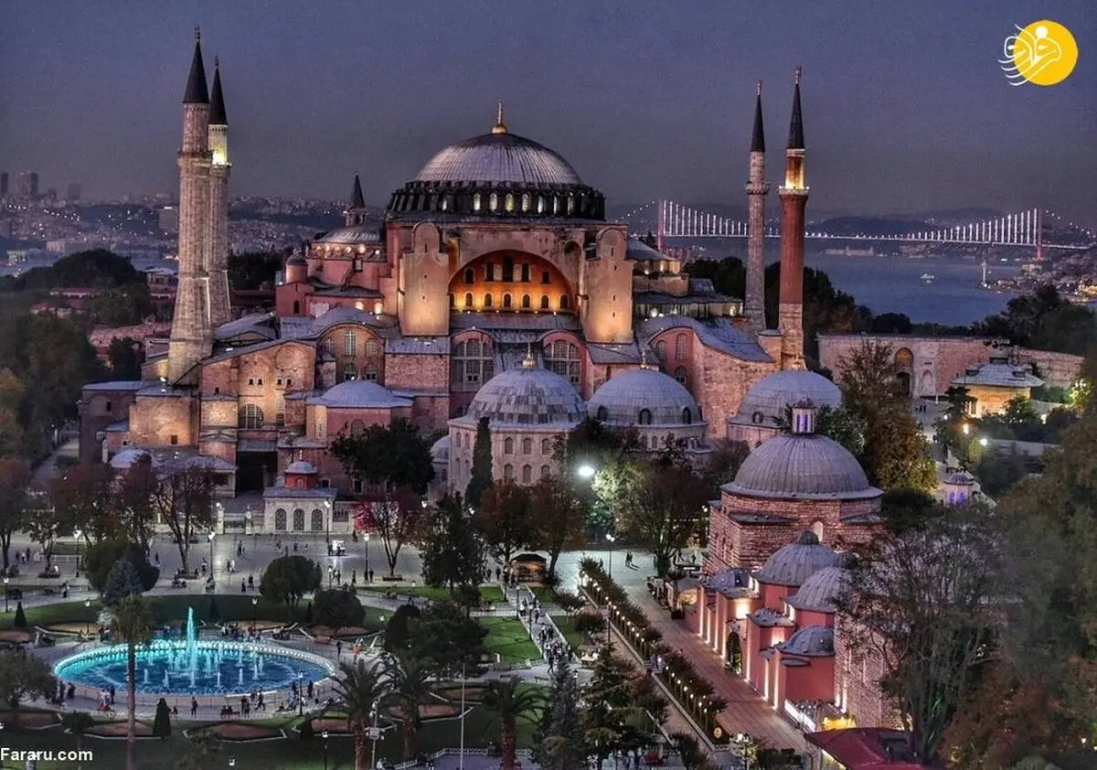 تصمیم اردوغان مبنی بر تغییر کاربری ایاصوفیه از موزه به مسجد+عکس