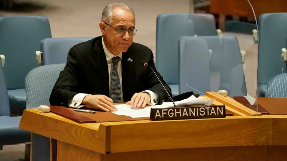 سفیر افغانستان در سامان ملل خواستار تحریم طالبان شد