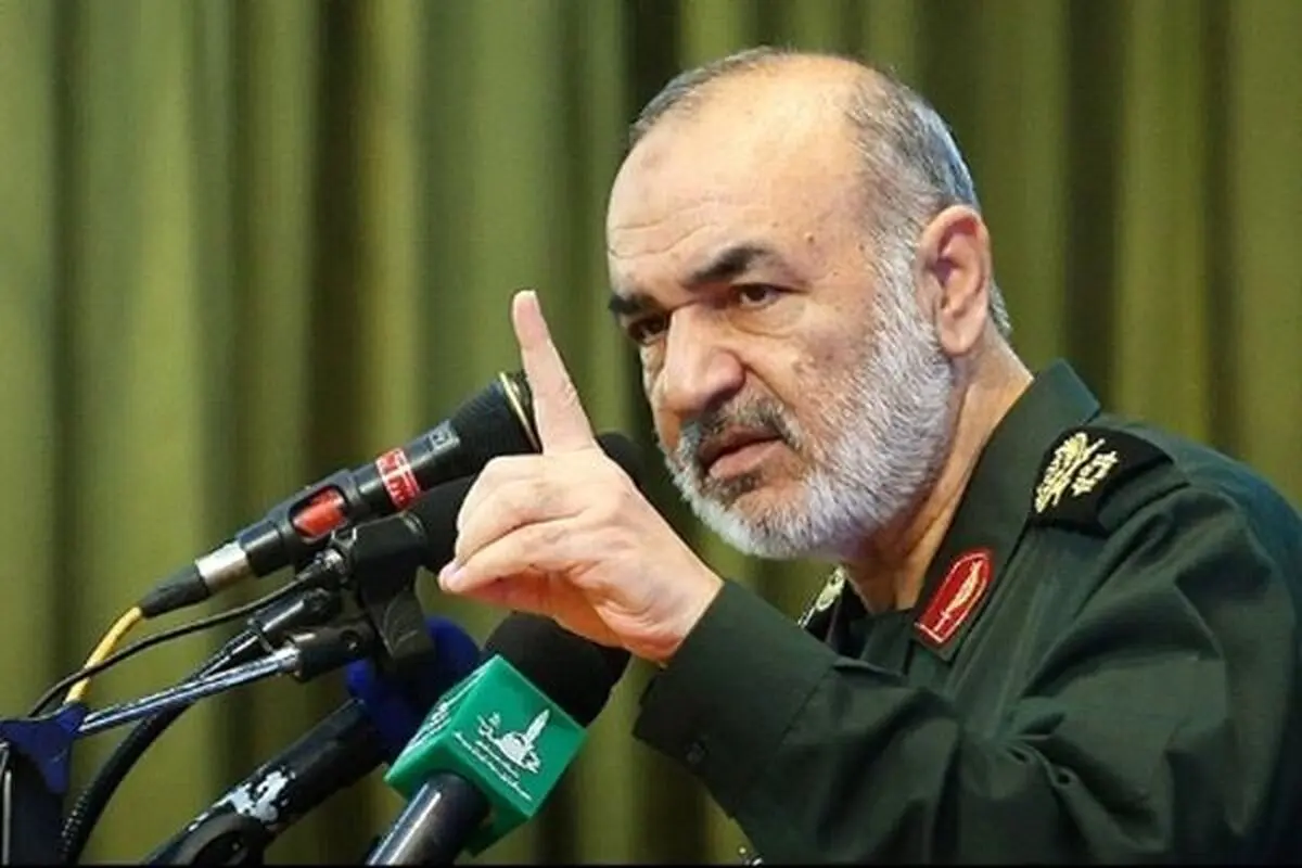 سردار حسین سلامی فرمانده کل سپاه : همه دشمنان در دنیا علیه ملت ایران به میدان آمدند