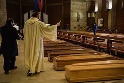 مرگ ۵۷۸ نفر از مبتلایان به کرونا در ایتالیا طی ۲۴ ساعت گذشته 