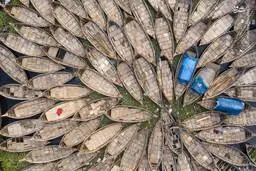 قایق‌های خالی همزمان با قرنطینه