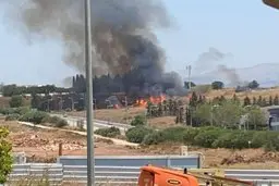 حزب الله لبنان: ده‌ها راکت به مواضع اسرائیل شلیک کردیم | اسرائیل جنوب لبنان را گلوله باران کرد