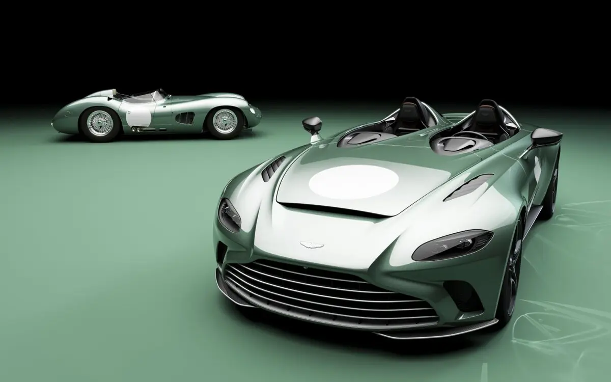 تصاویر استون مارتین V12 Speedster