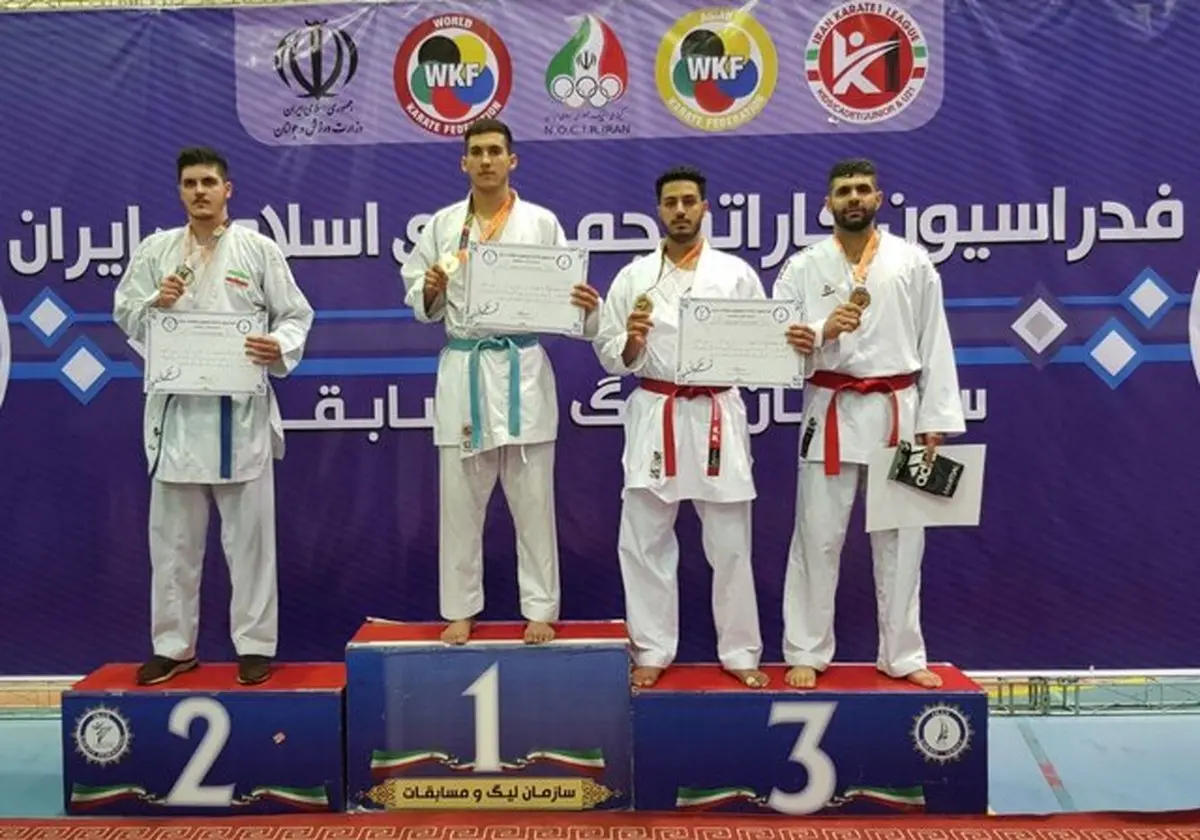 کسب سه مدال توسط کاراته کاران استان مرکزی در انتخابی تیم ملی