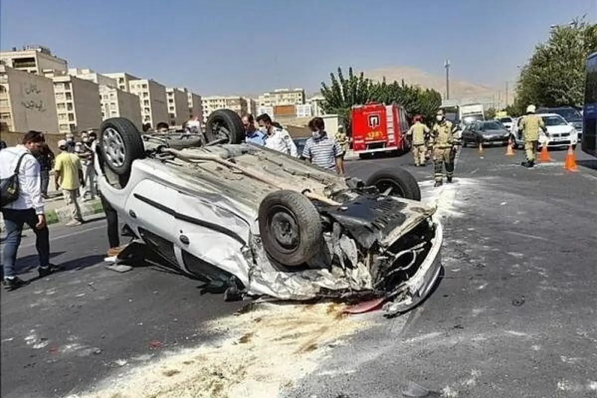 مرگ روزانه ۴۶.۵ نفر در حوادث رانندگی شش ماهه