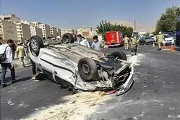 مرگ روزانه ۴۶.۵ نفر در حوادث رانندگی شش ماهه