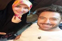 عکس آتلیه‌ای عروس دادمادی گلزار لو رفت | لباس عروس مروارید دوز و میلیاردی همسر گلزار غوغا کرد