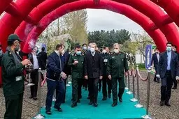 سان دیدن لاریجانی از رزمایش دفاع بیولوژیک 