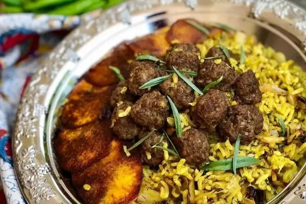 اگه میخوای غذای جدید درست کنی فقط ریحون پلو رو امتحان کن | طرز تهیه ریحون پلو +ویدئو