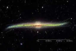 یک گاز مرموز در نزدیکی مرکز کهکشان راه شیری شناسایی شد