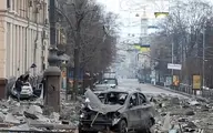 حمله موشکی ارتش روسیه به کیف و محل وابسته به وزارت دفاع اوکراین+ویدئو