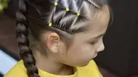 آموزش بافت ساده و جذاب مو برای دختربچه‌ها | موهای دختر کوچولوت رو اینجوری بباف!+ویدئو 