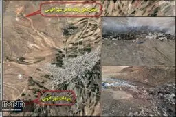زاینده‌رود در محاصره گودال‌های دفن پسماند 