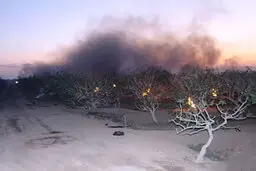 ویدئوی عجیب و سورئال و آخرالزمانی از خاتون آباد در شهر بابک کرمان+ویدئو 