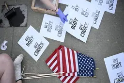  لغو حق سقط جنین زنان ، مردم را به خیابان ها کشاند + تصاویر