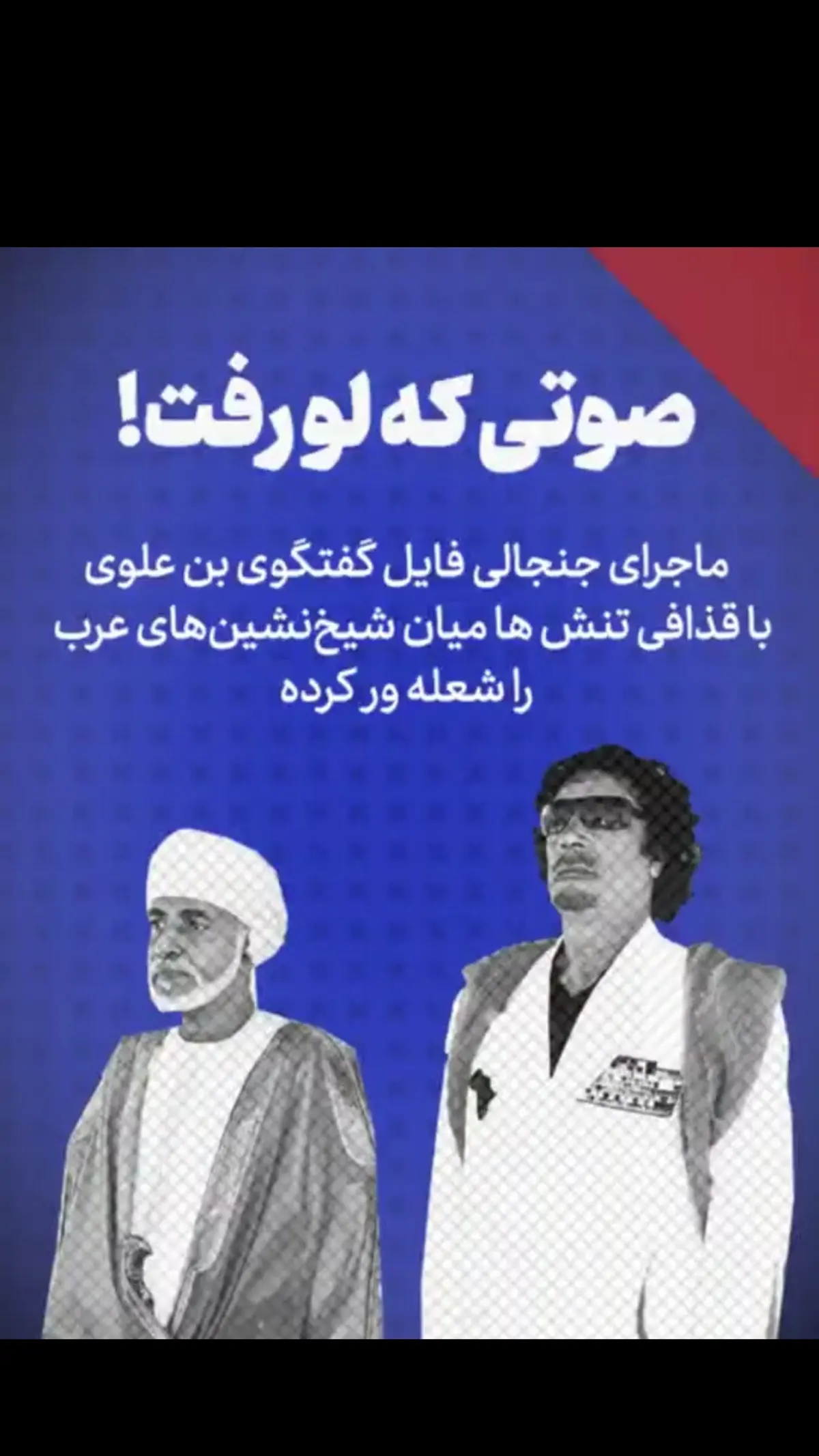 صوتی که لو رفت!+فیلم