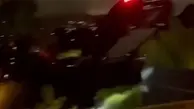 پلیس در پی یافتن راننده‌ای که دست به پرش‌های نمایشی خطرناک زد+ویدئو